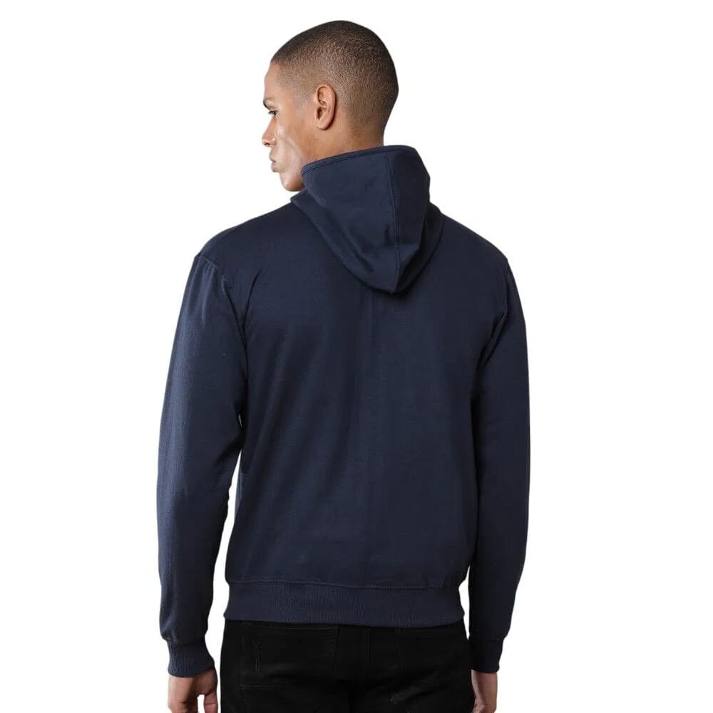 Greys&Blues Rocky Hoodie with Zip- Navy Blue